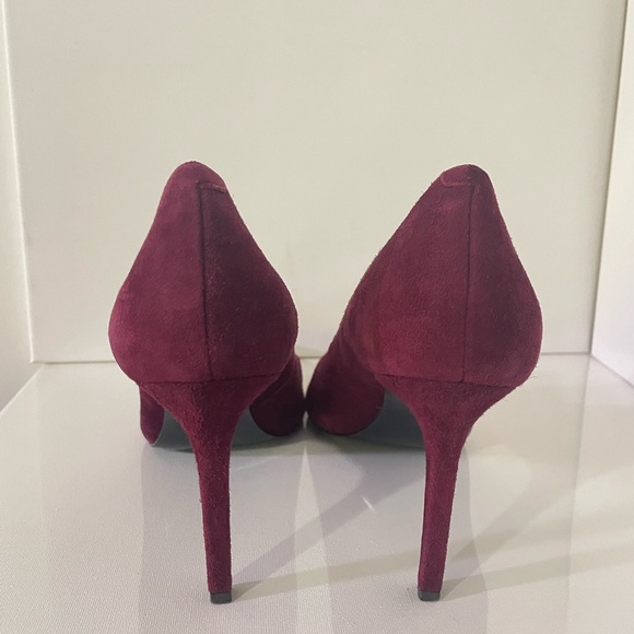 Banana Republic Red Suede Heels - Picture 4 of 4
